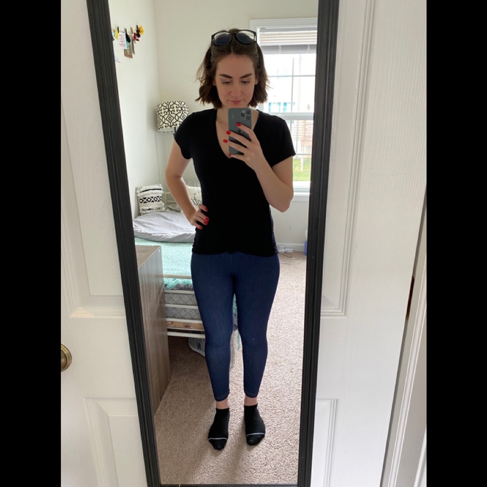🌹 blue jeggings leggings size s 🌹
